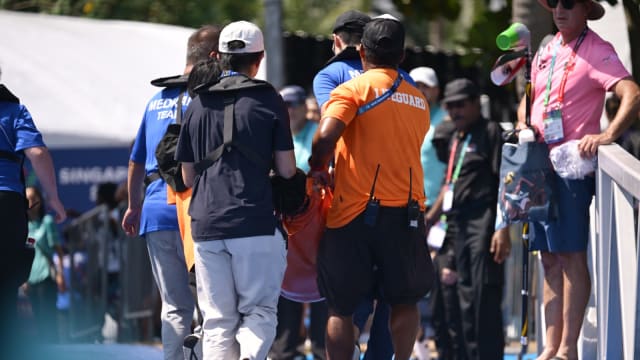 “参加比赛以来最炎热天气之一” 公开水域泳项25人未能完赛