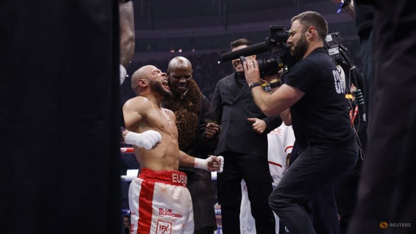 Chris Eubank Jr in hospital after beating Benn on points