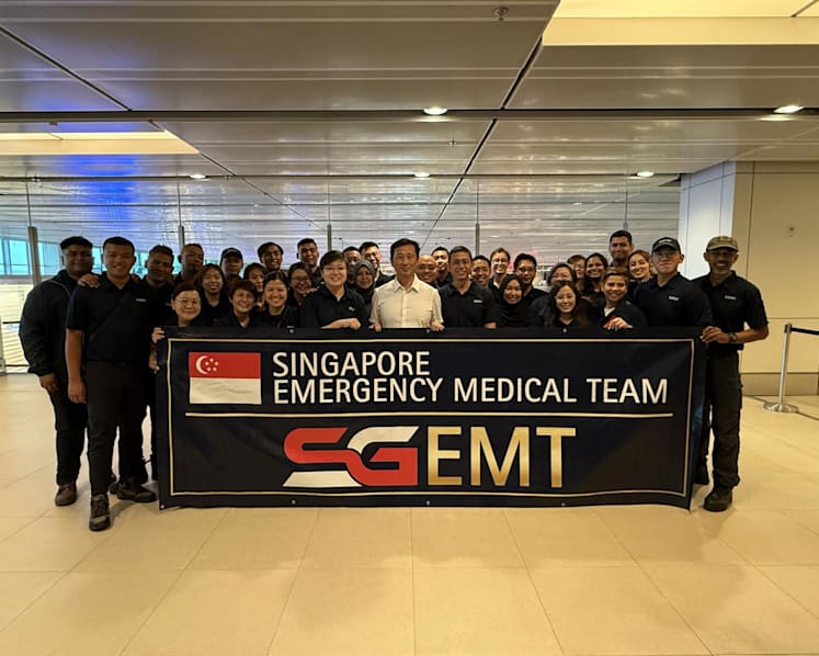 Myanmar quake: Singapore sends 34-member emergency medical team to aid relief efforts