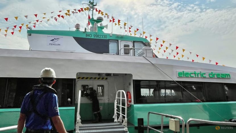 Singapore’s first electric ferry ready to set sail next month, as maritime sector continues green push