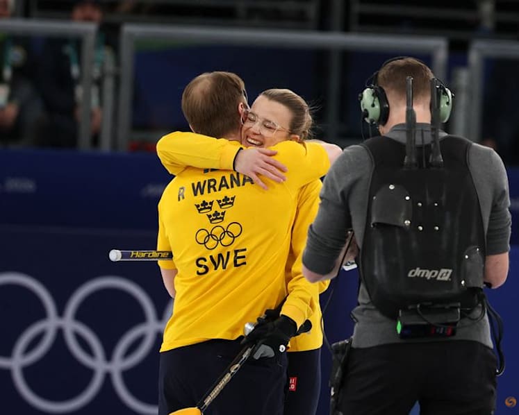 Curling-Sweden's Isabella Wranaa delighted after winning gold on Games debut