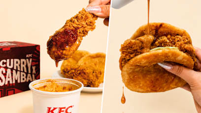 Fried Chicken, Curry & Prata Come Together In KFC S’pore’s Indulgent Prata Zinger Burger 
