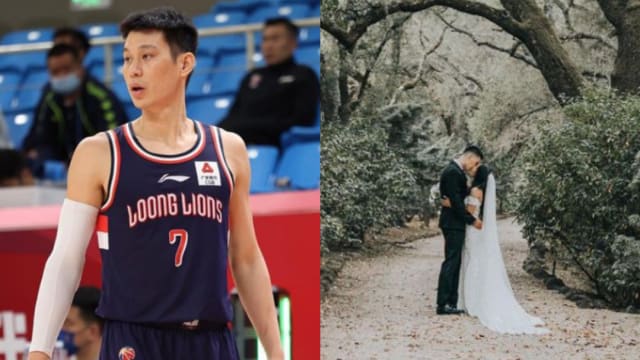 赶年前报喜！林书豪晒绝美婚纱照