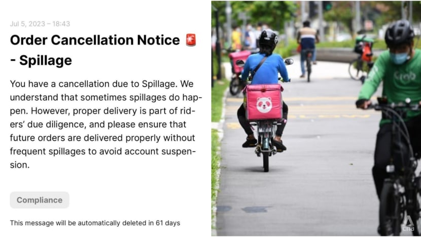 Why are some food delivery riders using their own money to refund customers for spilt items? Why are some food delivery riders using their own money to refund customers for spilt items?
