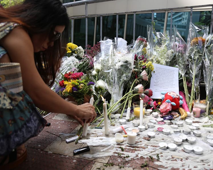 ‘Where else can we go?’: Maids continue picnics at Lucky Plaza a week after fatal accident