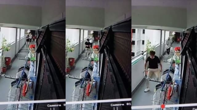 两青年被指假装持枪大吼吓唬人 蔡厝港居民报警