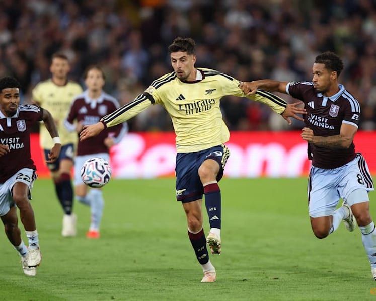 Saka earns Arsenal narrow victory at troubled Villa