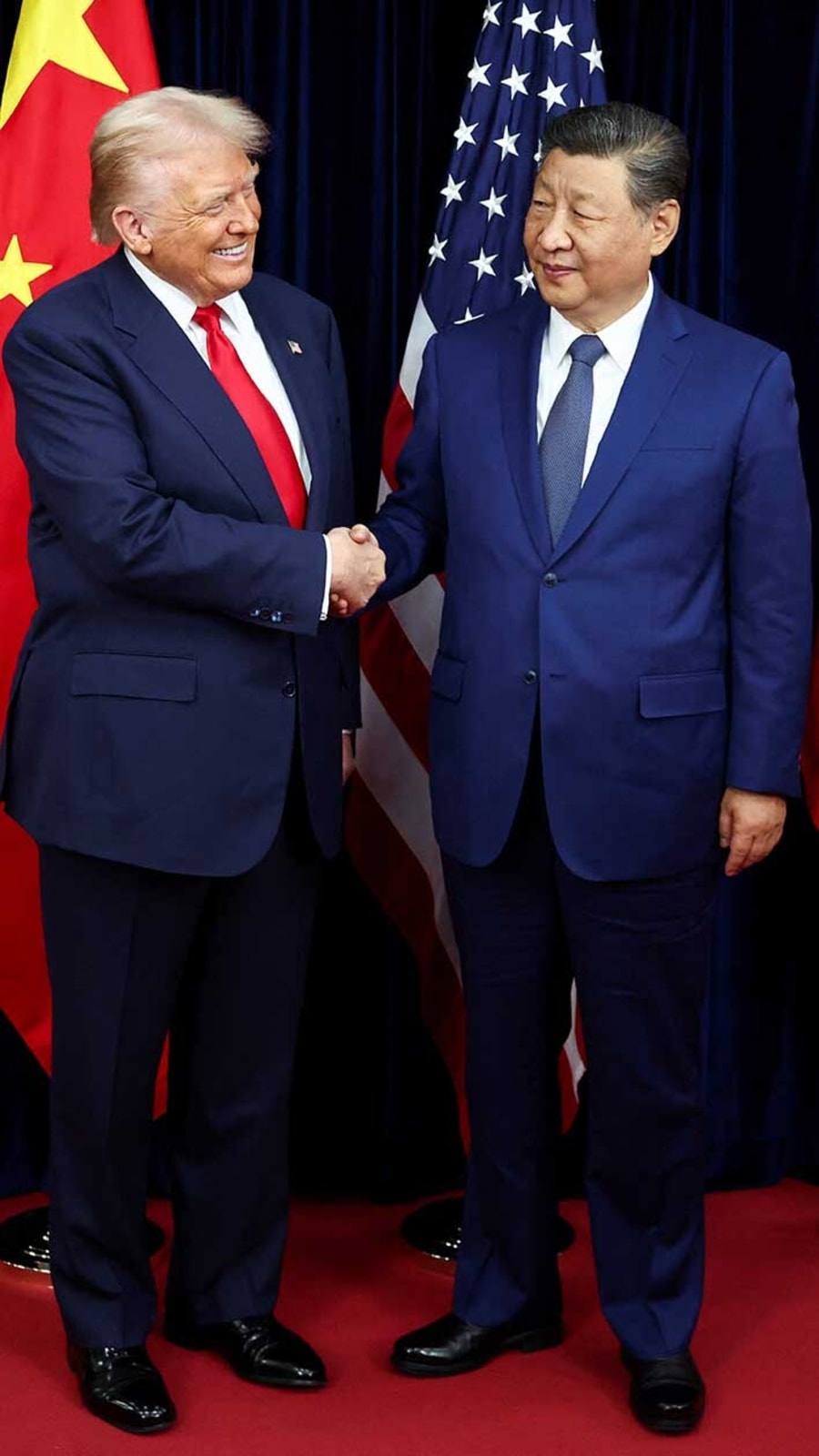 Trump, Xi meet in Busan, South Korea amid trade tension