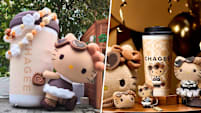 Chagee Launches Tanned Hello Kitty Collab Pop-Up, Merch & New Cocoa Oolong Milk Tea