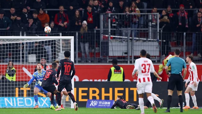 Terrier's backheel magic helps Leverkusen to 2-0 win over Cologne