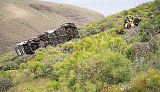 British tourist killed as bus crashes into ravine on Spanish island