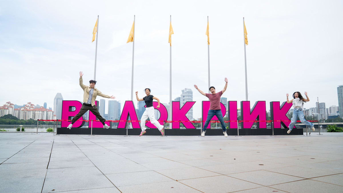 Where to catch Blackpink-themed light shows, photo ops and pop-ups across Singapore this November