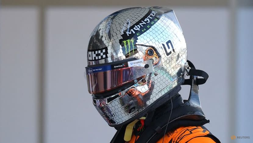 Disco helmets and blue Ferraris; F1 gets into Miami groove