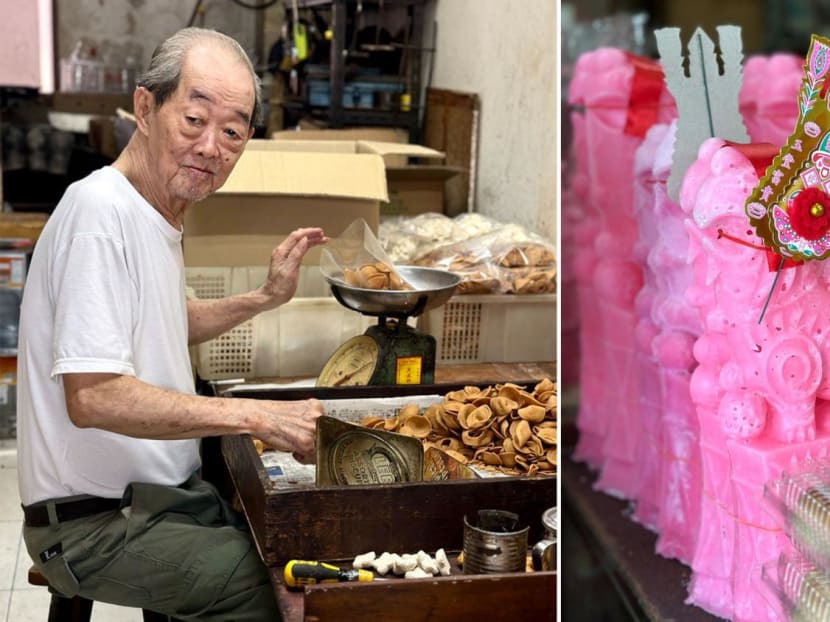 Traditional Cake Shop Owner One Of The Last Few Makers Of Sugar Lions In S&rsquo;pore For Teochew Prayers