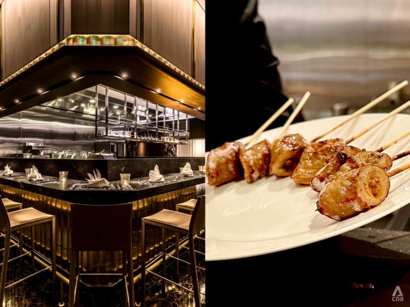Imperial Treasure’s new secret Bar + Grill offers barbecue skewers including offal and duck’s chin Imperial Treasure’s new secret Bar + Grill offers barbecue skewers including offal and duck’s chin