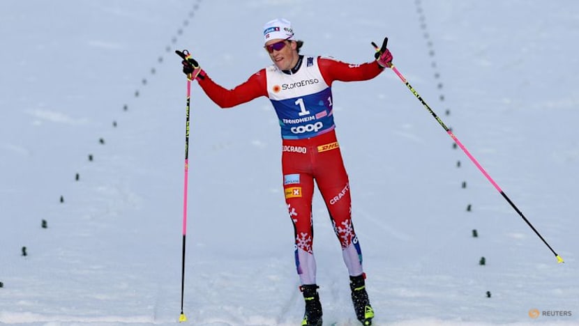 Crosscountry-Norway's Klaebo laughs off gaming setback