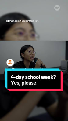 4-day school week? Yes, please  #8dayssg #genzcrashcourse #school 