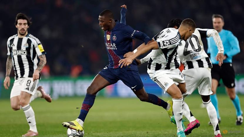 PSG and Newcastle United face playoffs after Champions League draw