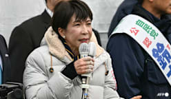 Japan's Takaichi talks tough on immigration on eve of vote