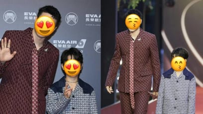Taiwan Showbiz’s Most Good-Looking Father & Son Turn Heads On Golden Melody Awards Red Carpet