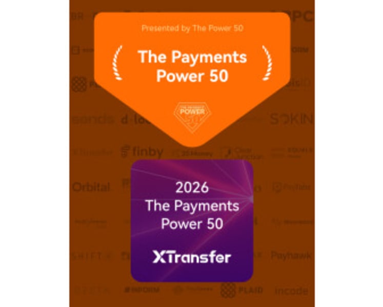 XTransfer recognised in The Payments Power 50 2026