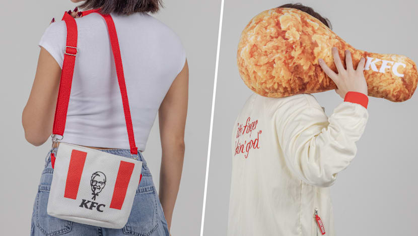 KFC Singapore’s New Bucket Bag, Jacket & Drumstick Plush Toy Are Adorable
