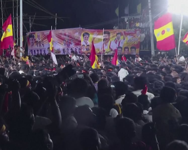 At least 36 dead, over 50 injured in stampede at Indian actor-politician Vijay's rally