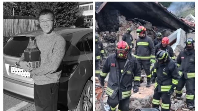 意大利别墅爆炸坍塌 一名新加坡男子遇难