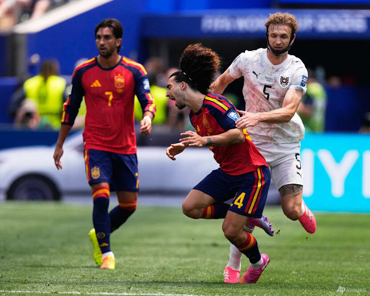 Spain ease past Austria with 3-0 World Cup win