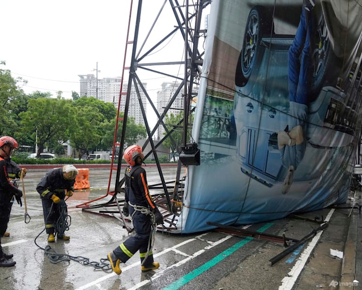 Tropical storm Wipha threatens southern China after battering Taiwan and the Philippines