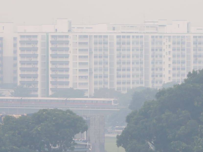 #SGHaze trends on social media as air pollution readings hit 'high'