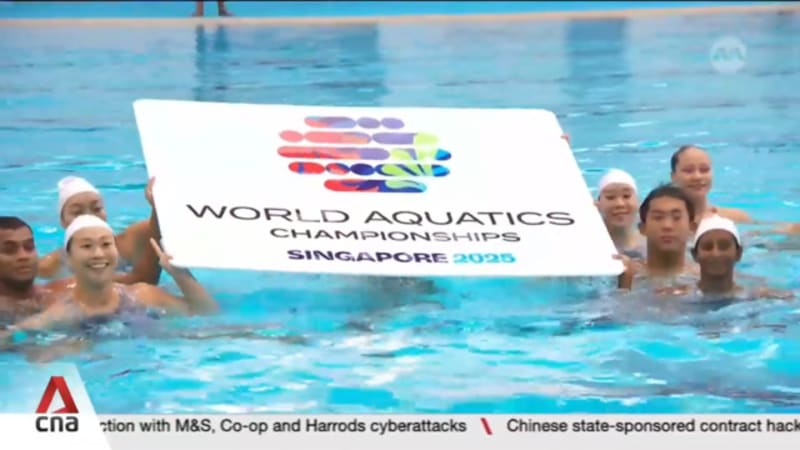 World Aquatics Championships kick off in Singapore World Aquatics Championships kick off in Singapore