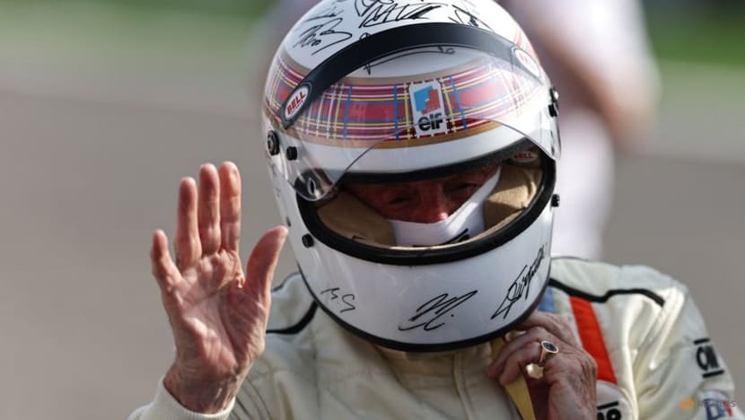 F1 great Jackie Stewart says he's done his last lap  at 85