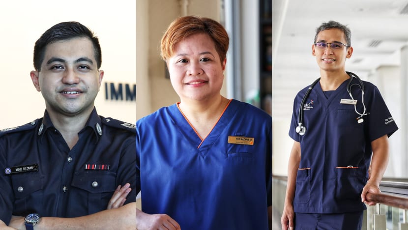 NDR2022: PM Lee iktiraf 3 petugas barisan hadapan Melayu/Islam atas peranan penting lawan COVID-19