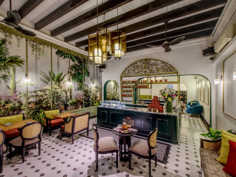 This new restaurant and tea room in Singapore transports guests to a bygone Sri Lankan era