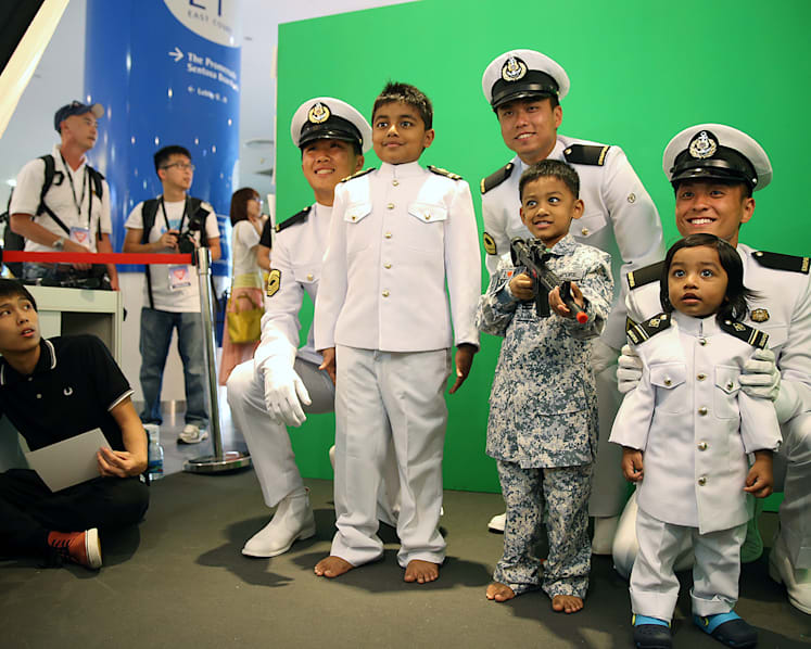 SAF exhibition features memorable stories, military vessels