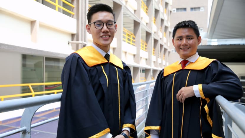 It’s never too late to learn or make mistakes, say two Singapore Polytechnic graduates