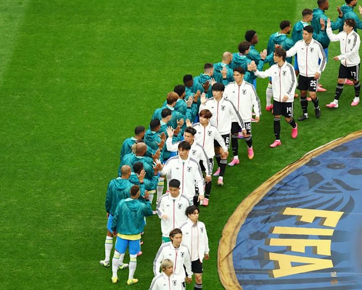 Brazil unchanged, Japan opt for five-man defence