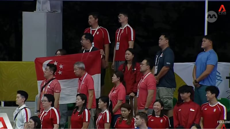 Singapore national swimming coach planning team renewal ahead of 2027 SEA Games