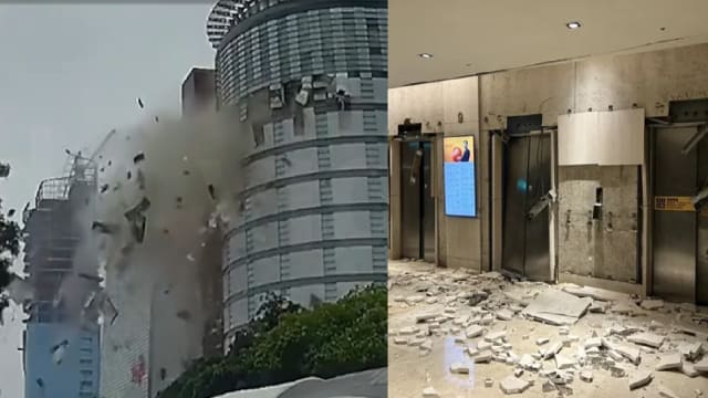 台中新光三越已有四死六命危 气爆画面曝光