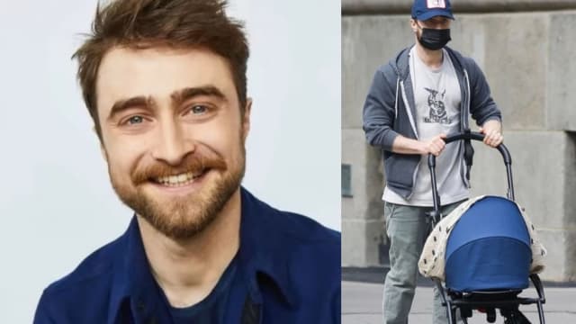 Daniel Radcliffe升格当爸　推婴儿车出门散步被直击
