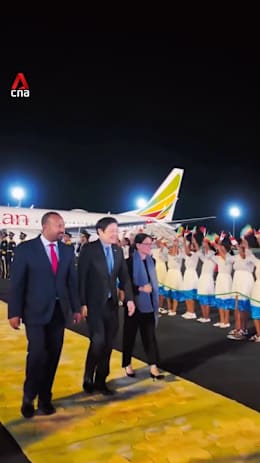PM Lawrence Wong receives grand welcome in Ethiopia