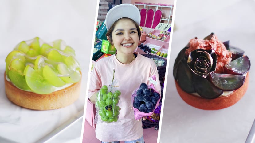 Olinda Cho’s Petite $32 Japanese Grape Tart "Probably The Most Expensive In Singapore" Olinda Cho’s Petite $32 Japanese Grape Tart "Probably The Most Expensive In Singapore"
