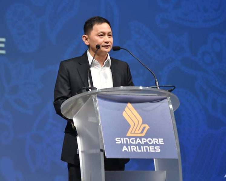 SIA CEO’s annual pay falls nearly 14% to S$7 million despite record profit