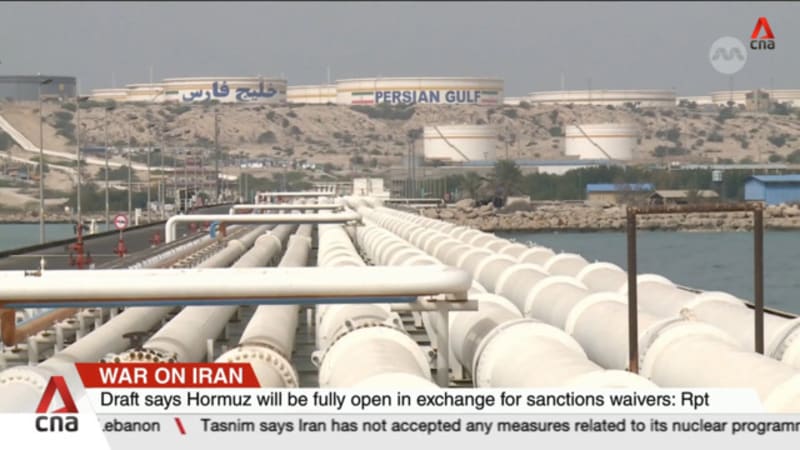 Draft US-Iran deal says Strait of Hormuz to be fully opened in exchange for sanction waivers: Report