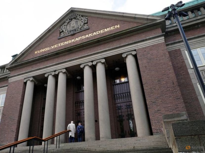 A view of the Royal Swedish Academy of Sciences, where the Nobel Prize in Chemistry is announced, in Stockholm, Sweden, October 4, 2023. REUTERS/Tom Little