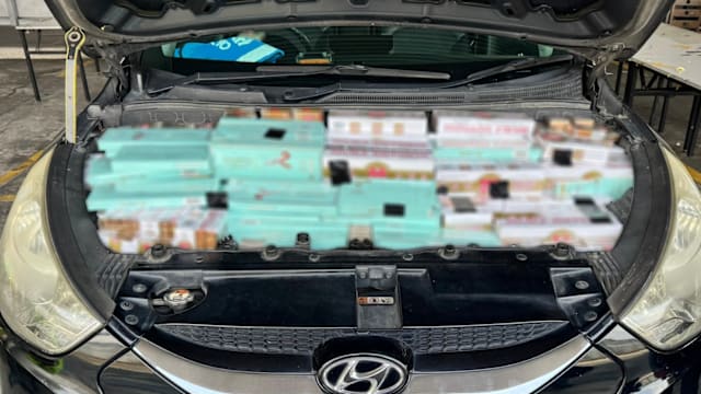 兀兰关卡查获370条漏税香烟 一名马来西亚籍男子被捕