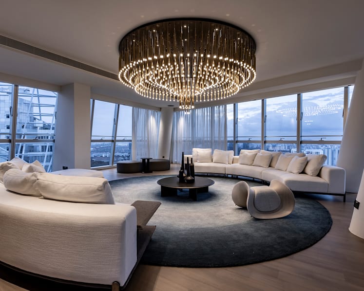 How this architect turned a 13,000 sq ft super penthouse into a cosy home