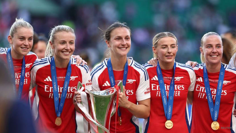 Arsenal 'ladies saved the club' after Champions League crown, says Wright