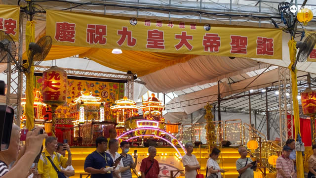 后港斗母宫以盛大活动 恭送九皇爷圣驾回銮